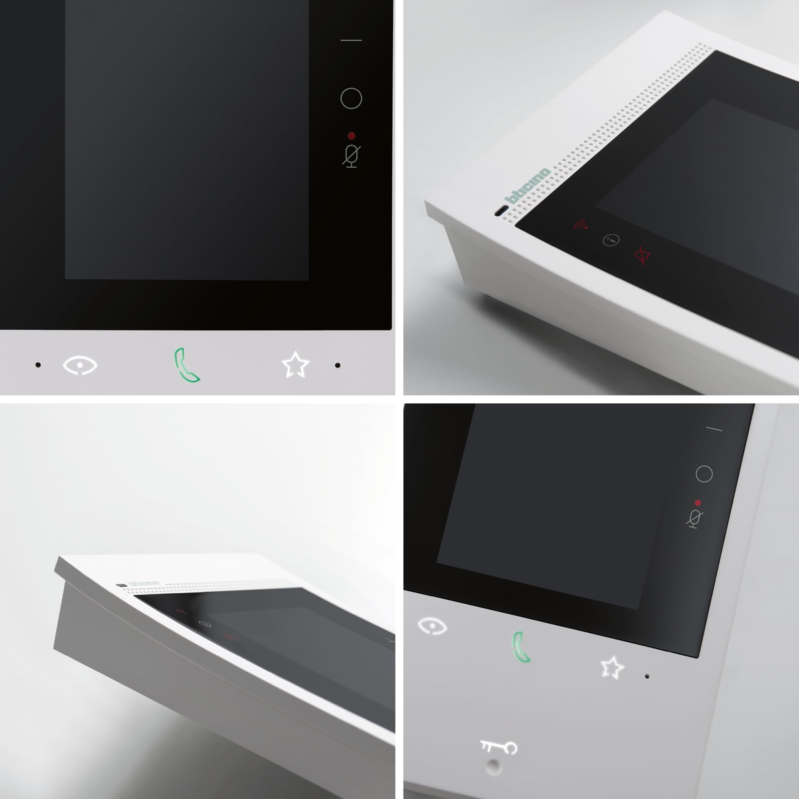 Bticino Interphone vidéo Interne connecté et Lieu extérieur, kit Classe 300EOS avec Netatmo, Installation Facile, Compatible avec Alexa
