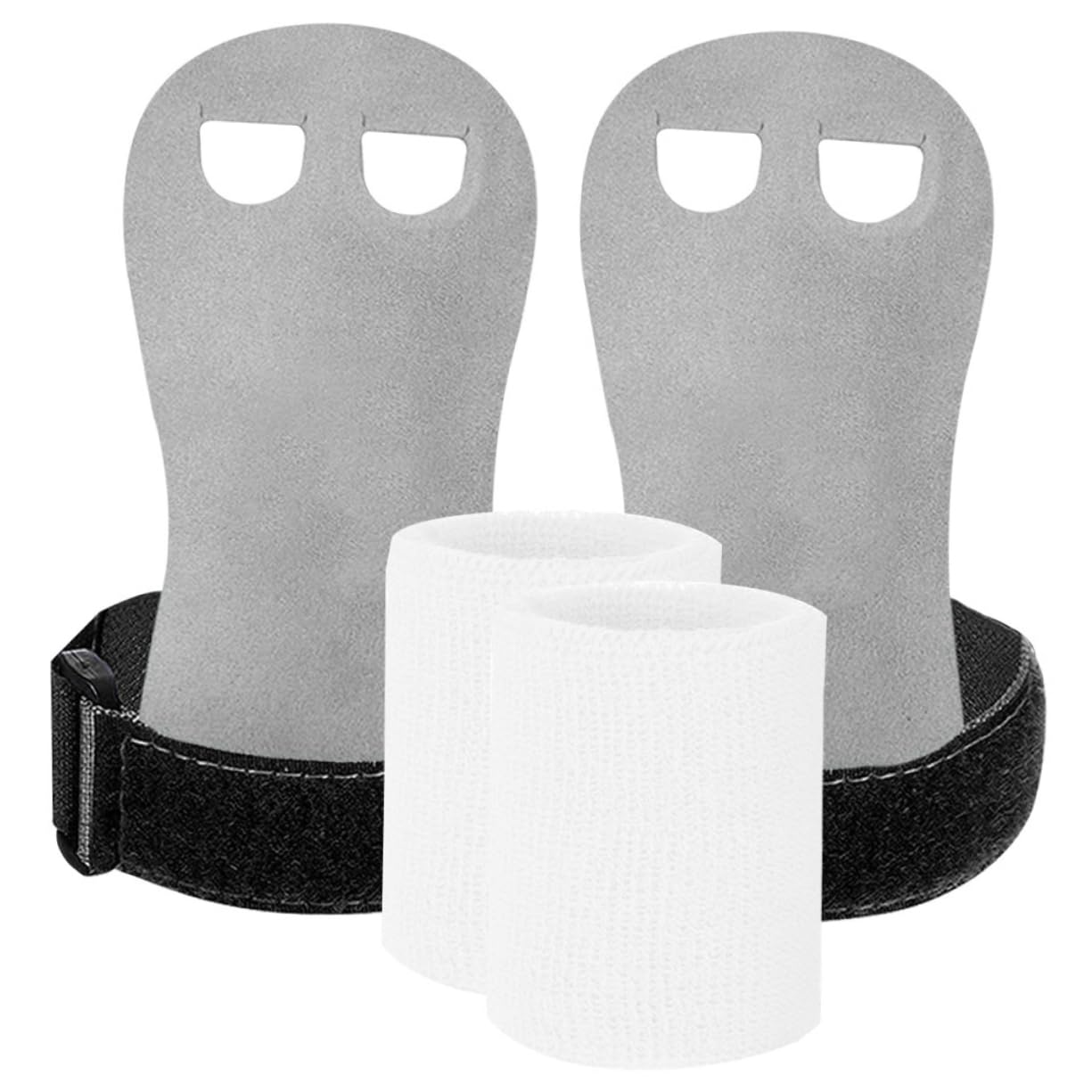 Abaodam 1 Set Palm Protector Gymnastics Equipment Weightlifting Palm Pad Lifting Palm Pads Household Gymnastics Grips Wrist Lifting Wrist Strap Grips for Gymnastics Polyester