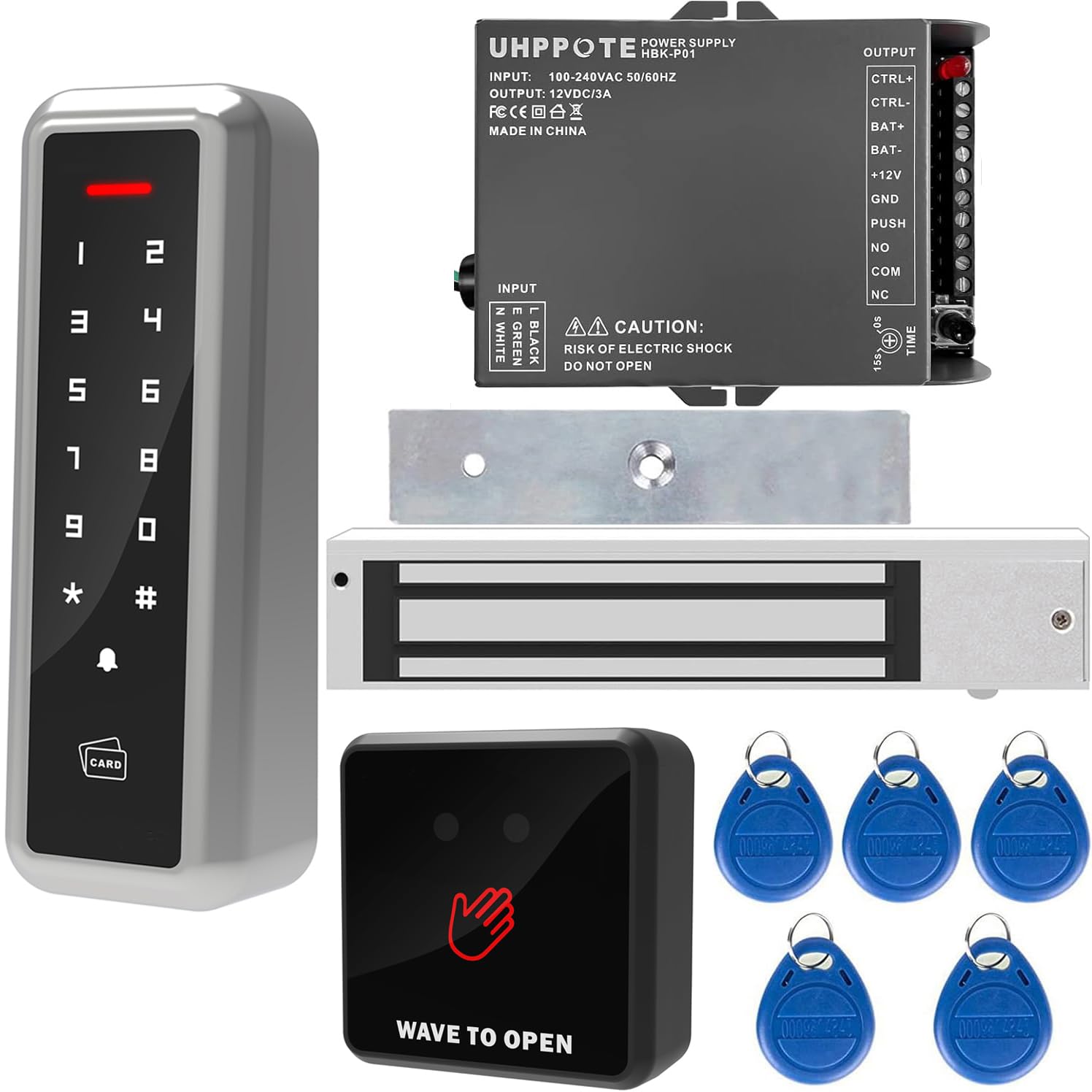 Snapklik.com : UHPPOTE Door Access Control System Kit RFID Touch Metal ...