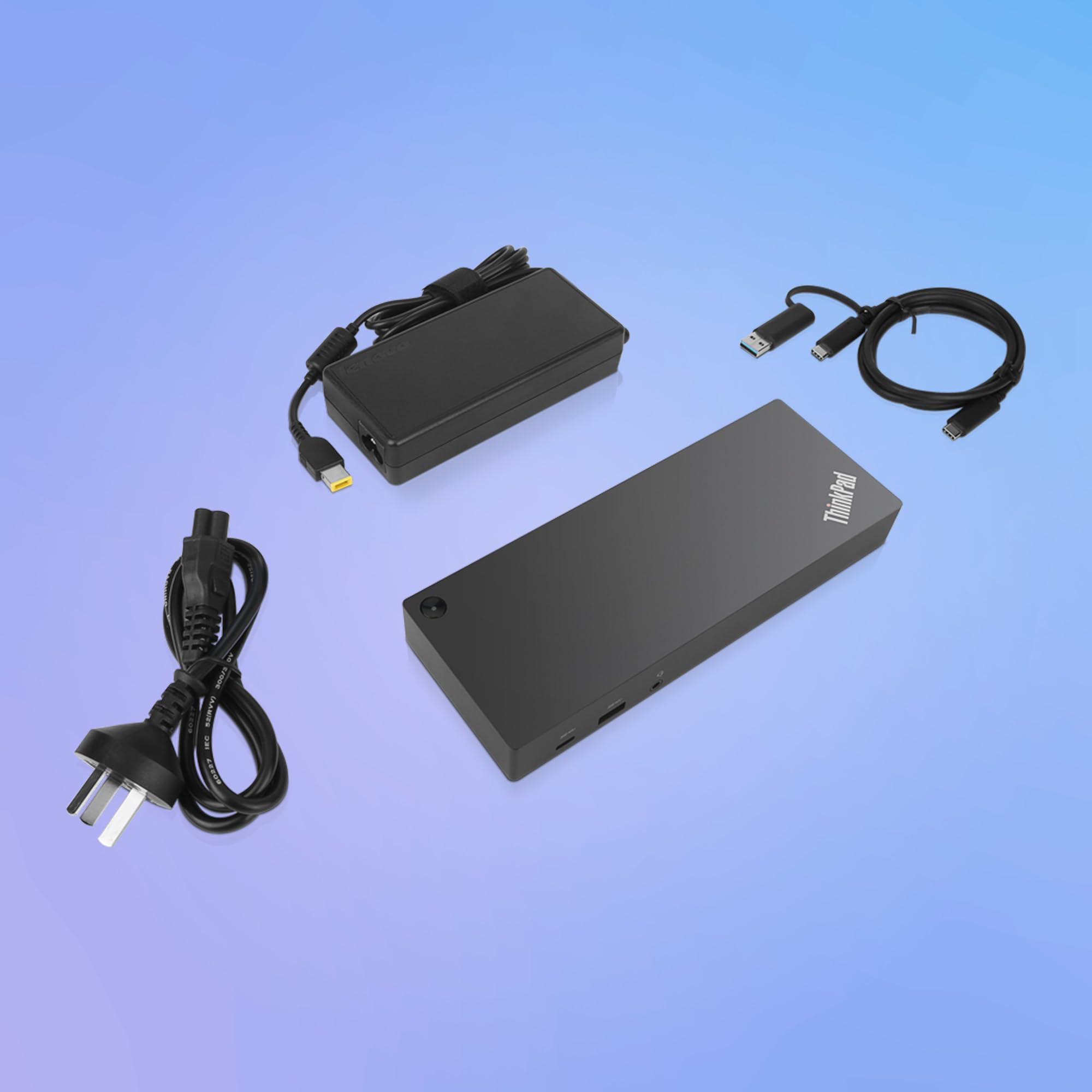 Amazon.com: Lenovo 40AF0135EU Docking Station with Wire Black