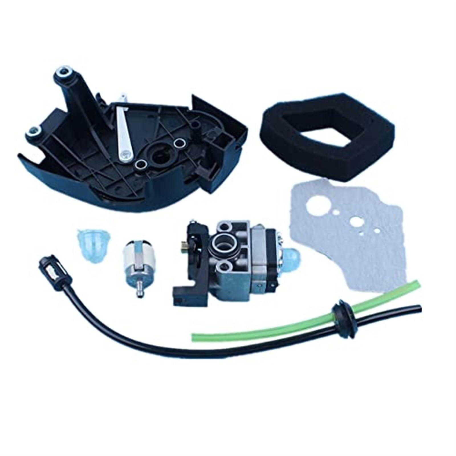 Wivplex Kit Guarnizione passacavo Serbatoio carburatore Filtro Aria Carburante, for GX35 GX35NT Tosaerba soffiatore decespugliatore carburatore Strumenti per la Pulizia dell'Aria