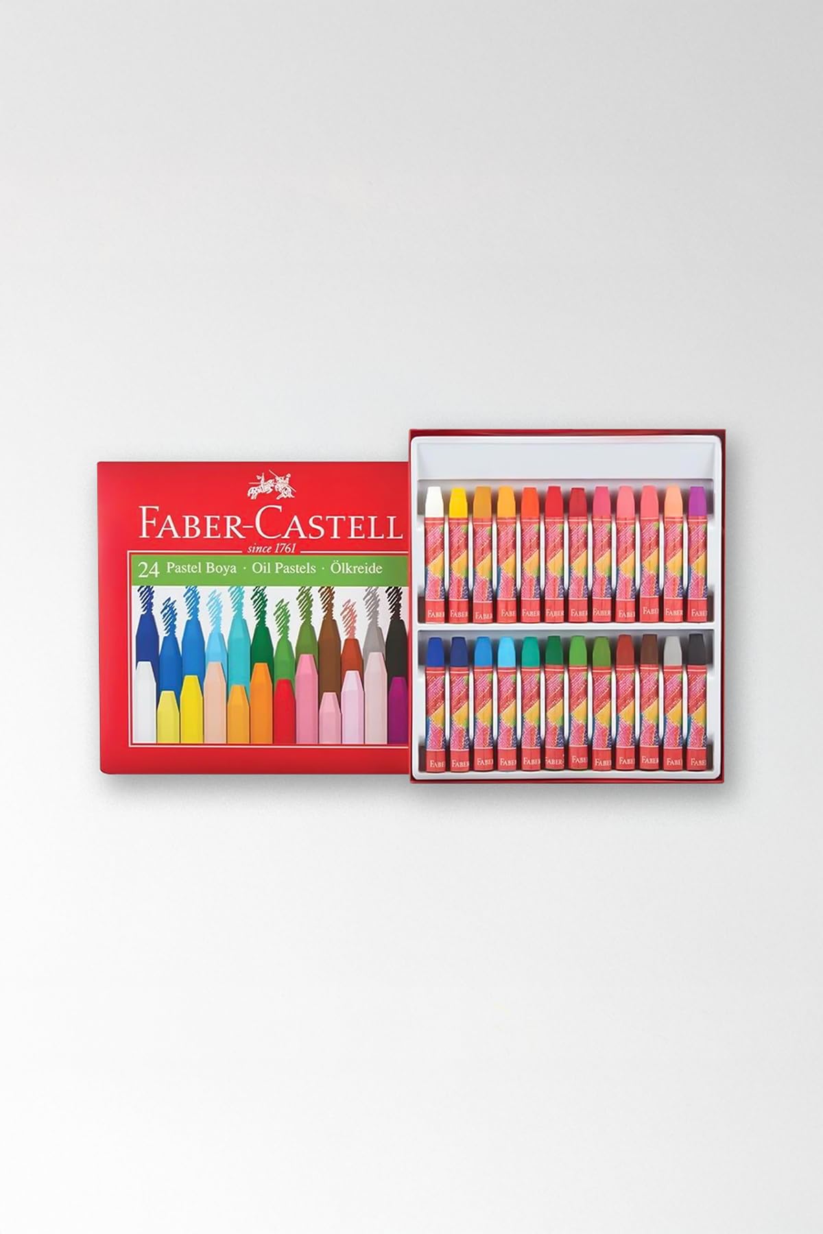 Faber-Castell Kredki kartonowe 24 kolory (5282 125324)
