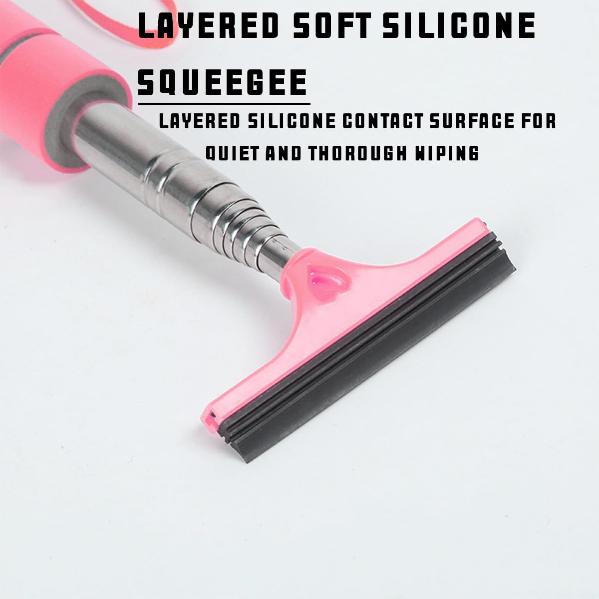 Nmved Car Rearview Mirror Wiper, Retractable Auto Glass 11 thumbnail image