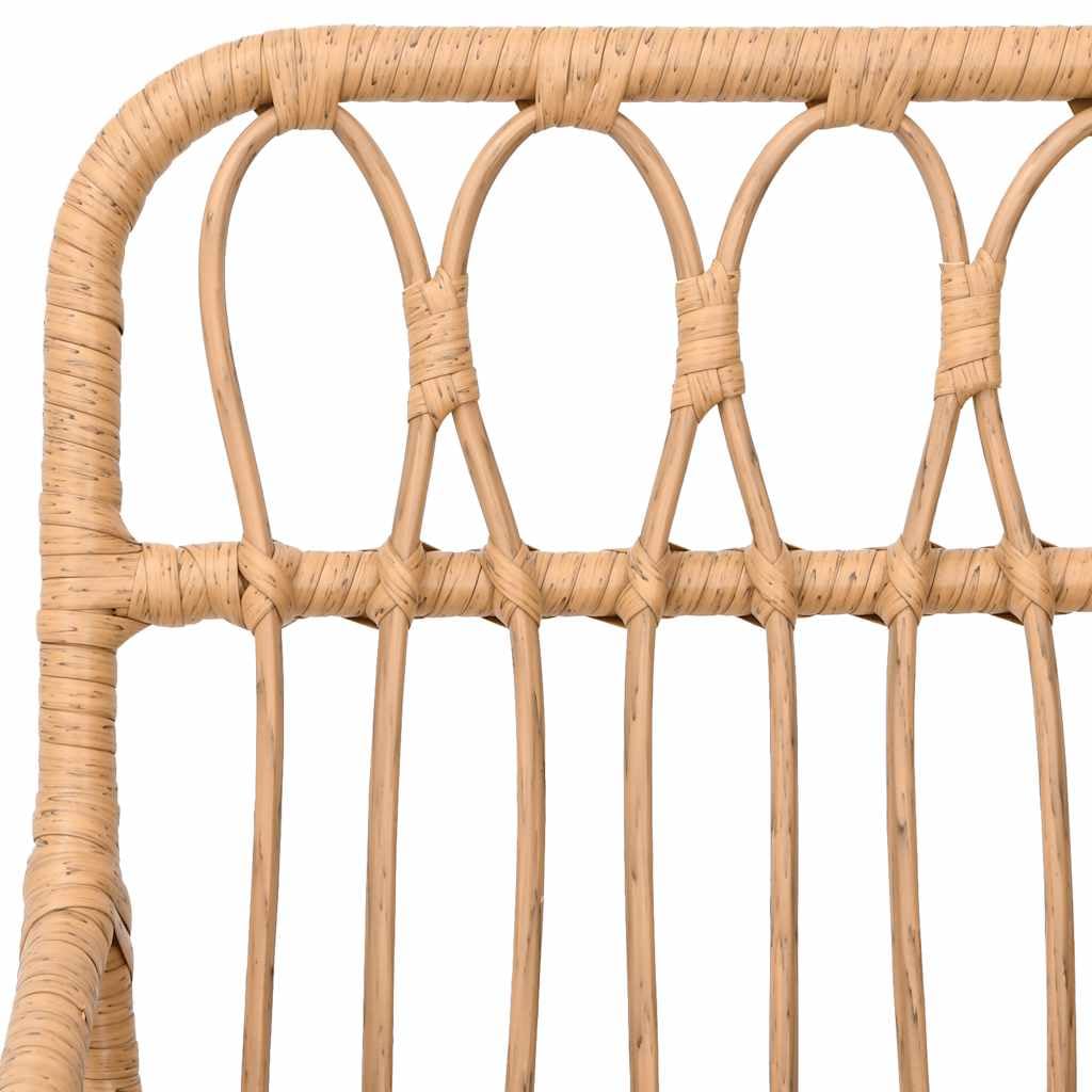Set da pranzo da giardino in polyrattan con tavolo in vetro, 5 pezzi | telaio in acciaio, braccioli, facile da pulire, 110 kg per seduta, istruzioni di montaggio (lingua italiana non garantita)