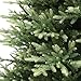 4.5' Pre-Lit Classic Fir Artificial Christmas Tree with 1166 Memory Wire Tips and a Sure-Lit Pole