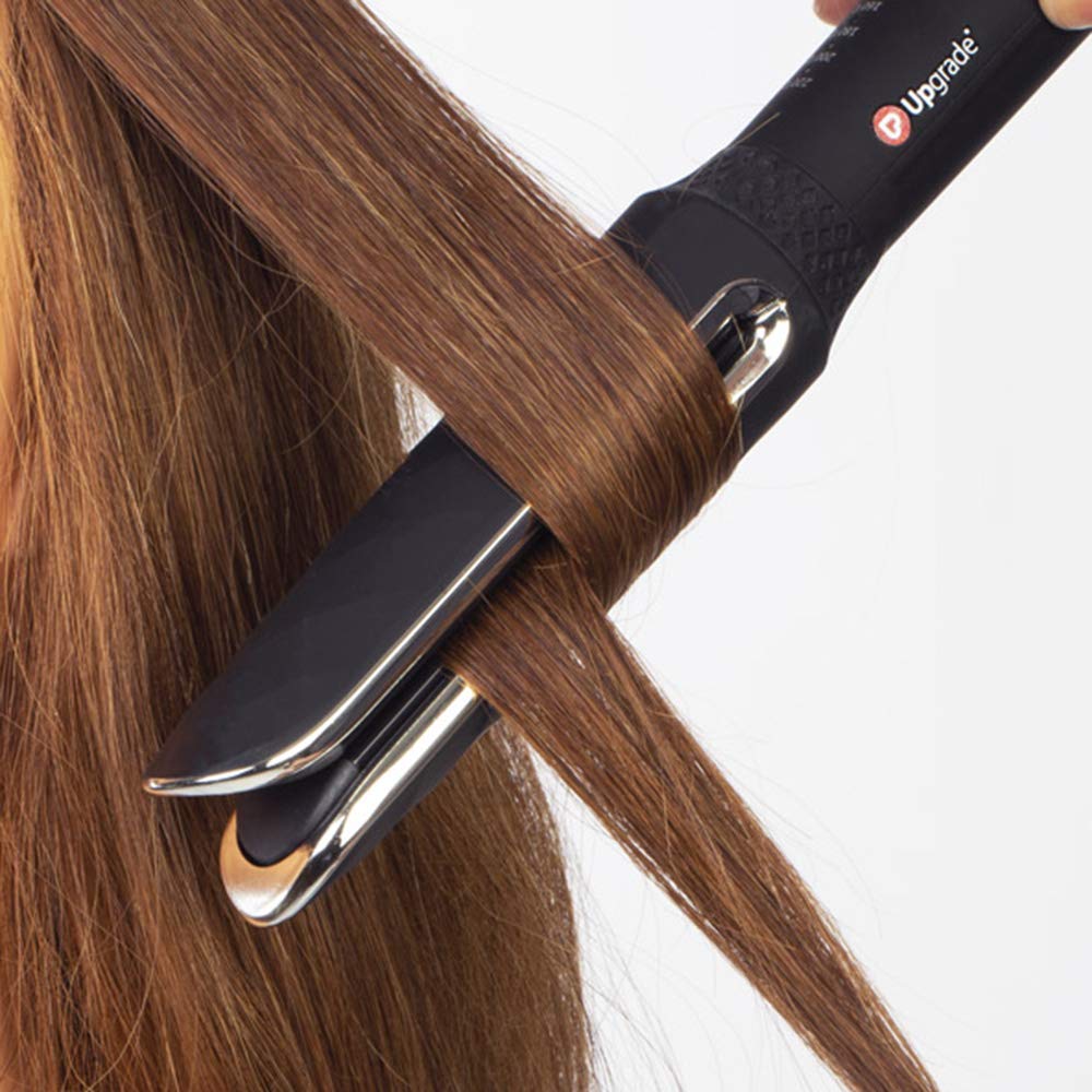 Upgrade - Plancha de pelo 2 en 1 FreeStyle - Plancha de pelo profesional y rizador sin descamación - Temperatura ajustable