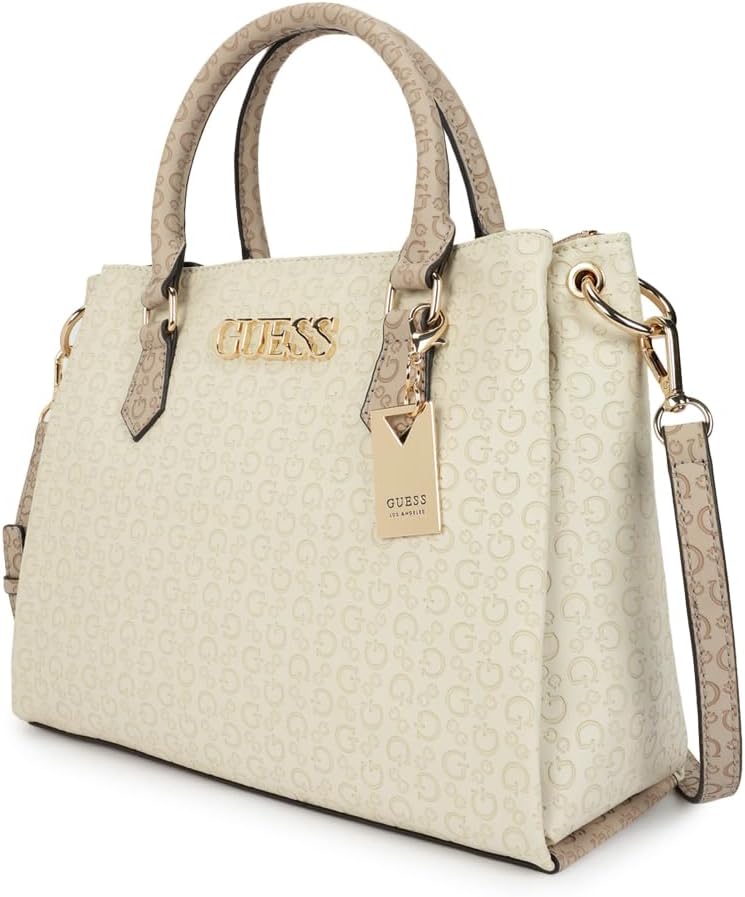 GUESS Factory Zakaria Embossed Logo Satchel