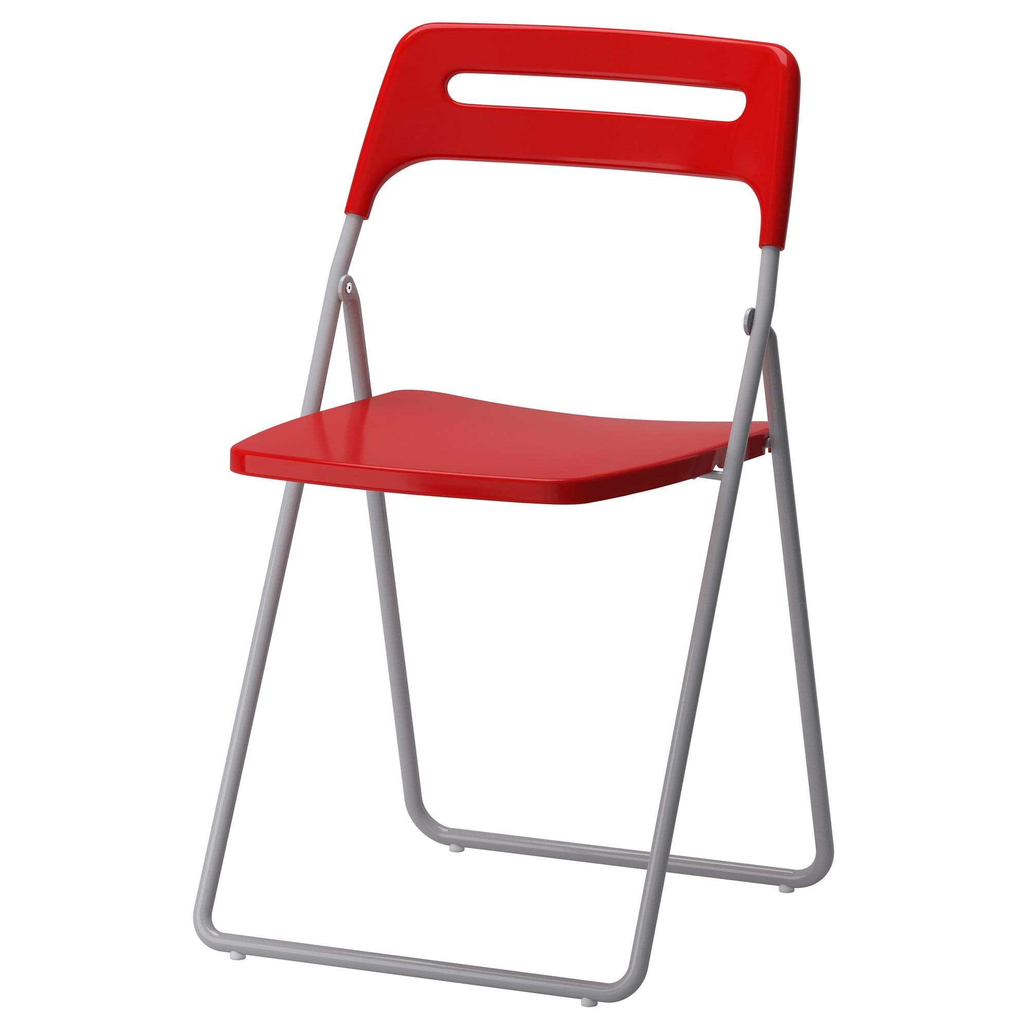 Ikea Nisse Folding Chair Polyester Red Desertcart INDIA