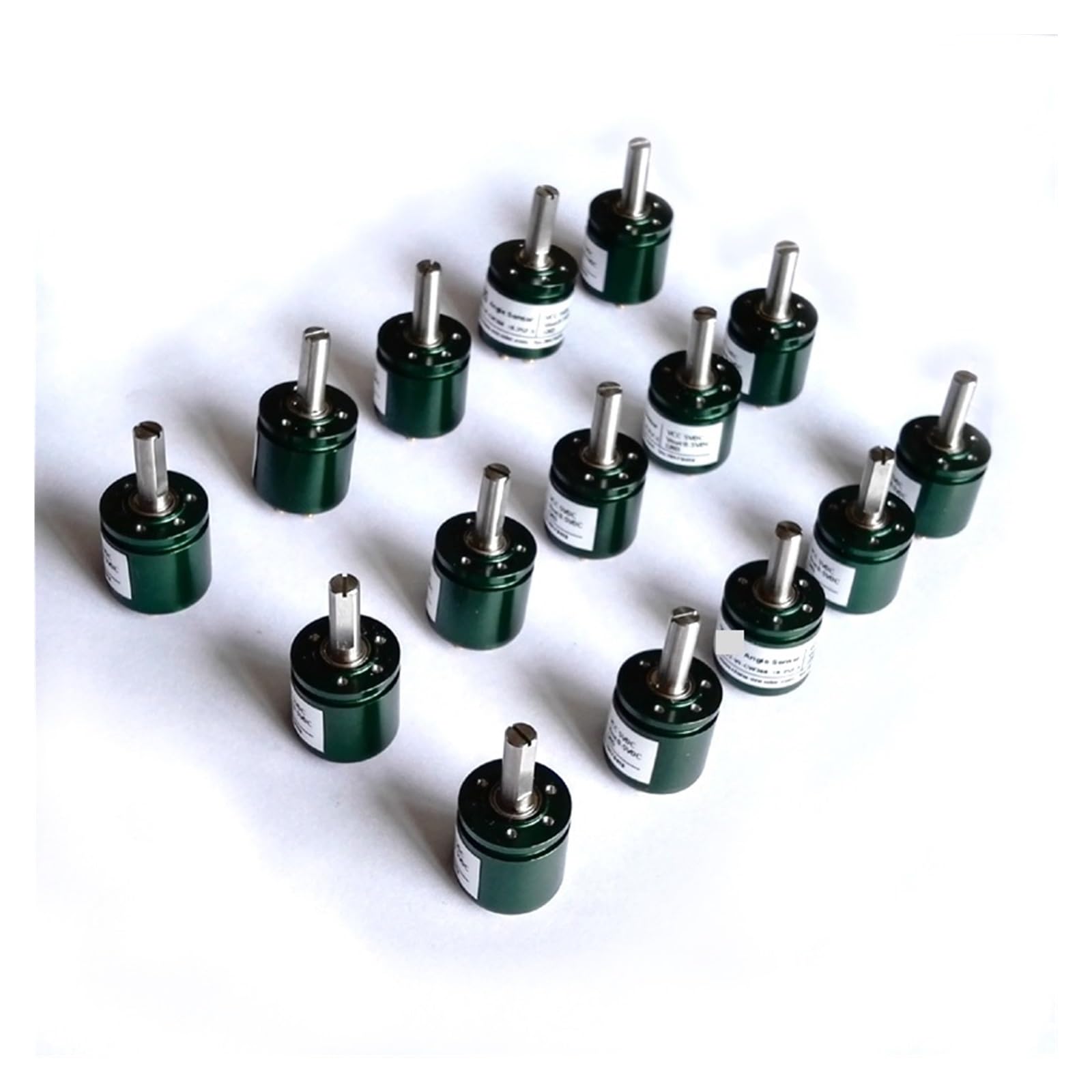 Encoder Rotatorio, Sensor De Ángulo Hall Sin Contacto De 4-20 MA En El Sentido De Las Agujas Del Reloj 90°(Incremental ABZ,3.3V)
