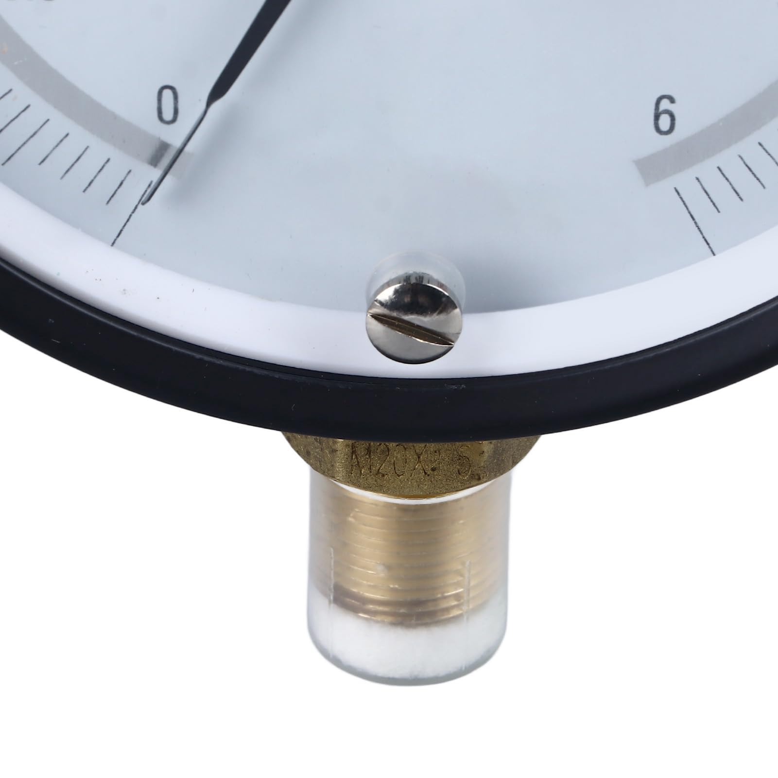 Druckmessgerät, Luft-Gas-Tester, hohe Genauigkeit, Ein-Tasten-Nulleinstellung, Vakuumkomponenten, professionelles, langlebiges Aluminium-Messing-Material, 0–6 MPa Messbereich für