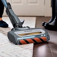 Vista 7 de Shark UV580 Aspiradora de escoba con cable Performance Ultralight DuoClean con cepillo autolimpiante, extraíble de mano, azul (Renovado)