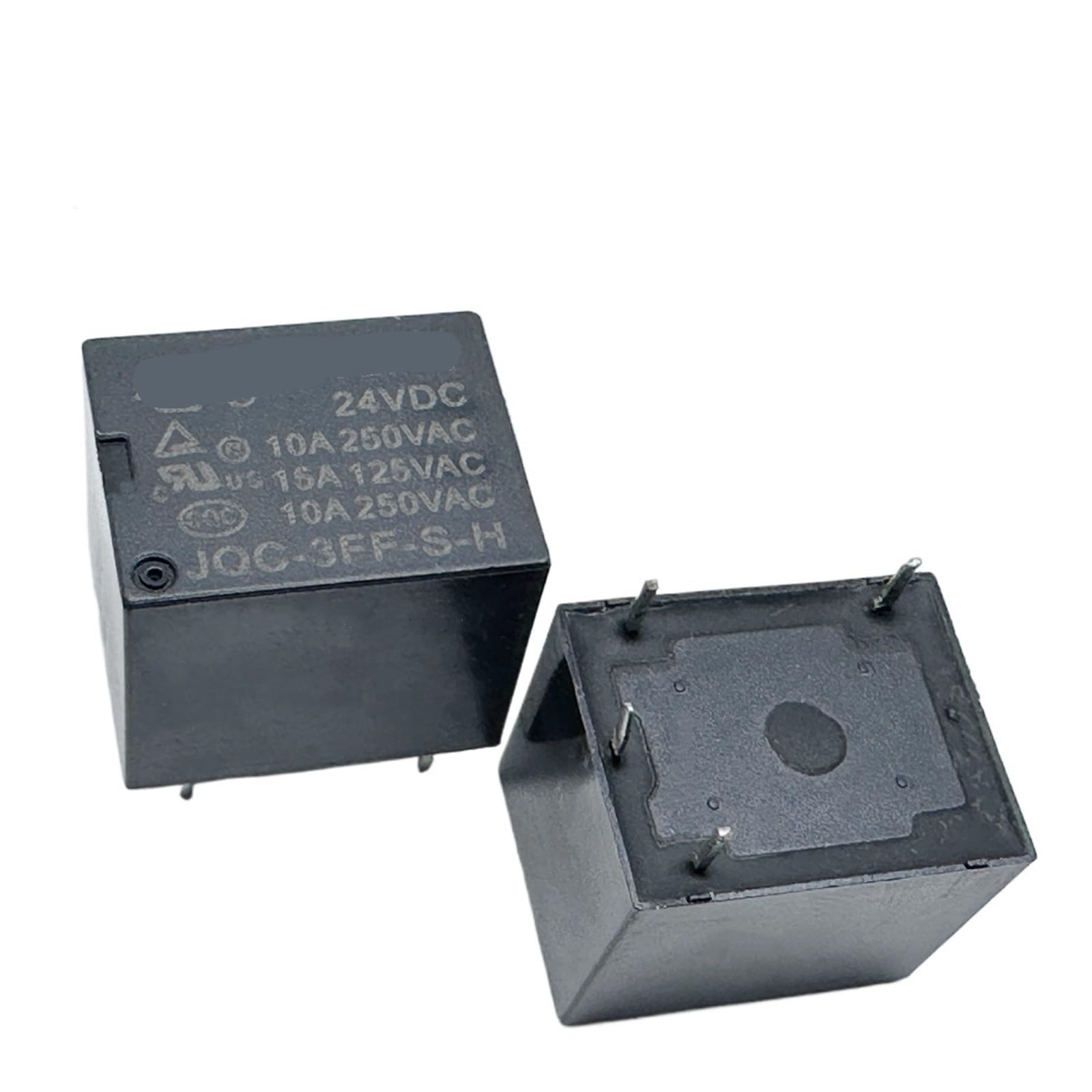 SMGLRUEAT 1pc JQC-3FF-S-H 24VDC (T73A-10A) Relay 4pins