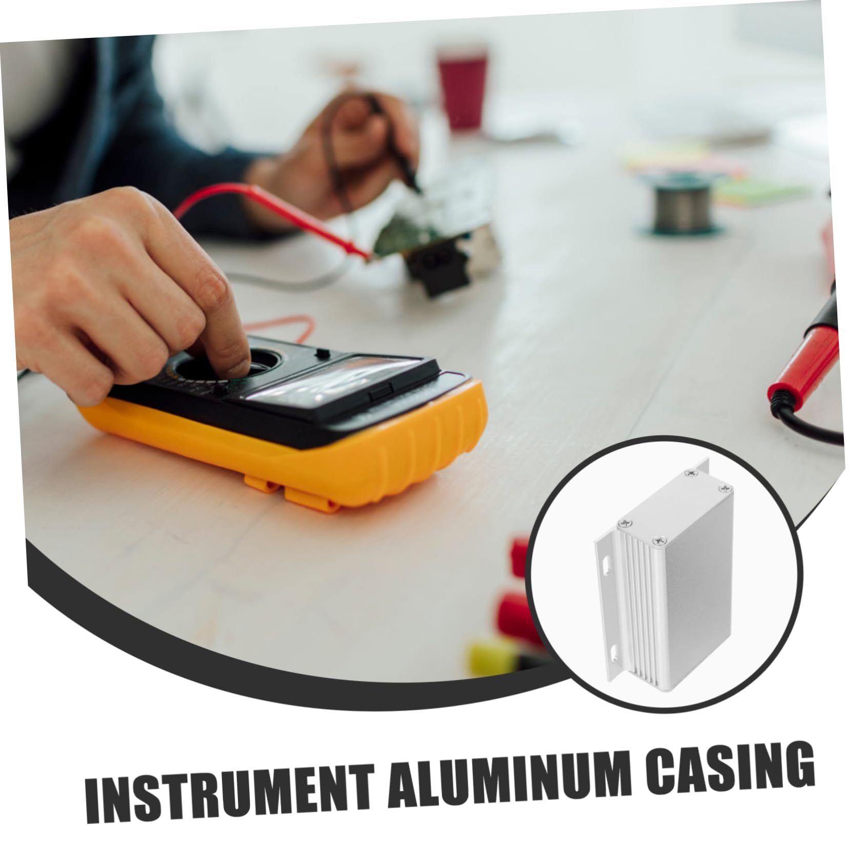 HOMSFOU 4stücke Aluminium Gehäuse Wetterfeste Projektbox Für Elektronik Tragbar Robust Vielseitig Einsetzbar Für -projekte Und Industrielle Anwendungen