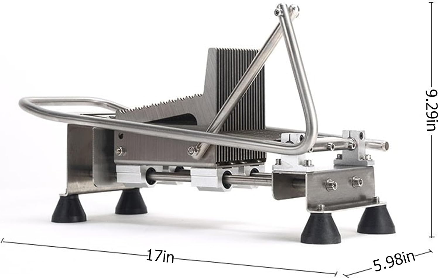 Manual Vegetable Chopper Machine,Chili Dedicated Cutting Tool with Stainless Steel Blade,Multi Functional Food Processor Chopper for Home Kitchen Commercial