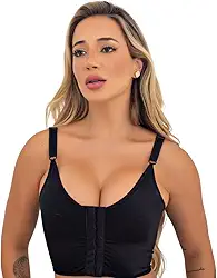 Sutiã de Alça Pós-Cirúrgico Feminino – Alta Sustentação, Conforto e Compressão | Ideal para Mamoplastia, Troca de Prótese e Mastectomia – Desenvolvido por Fisioterapeuta Pós Plástica