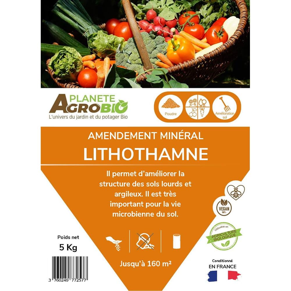 Amendement minéral lithothamne (5 Kg)