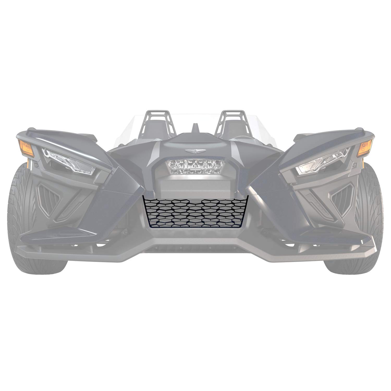 Amazon.com: Polaris 2884148-809 Azure Crystal Painted Front Grille