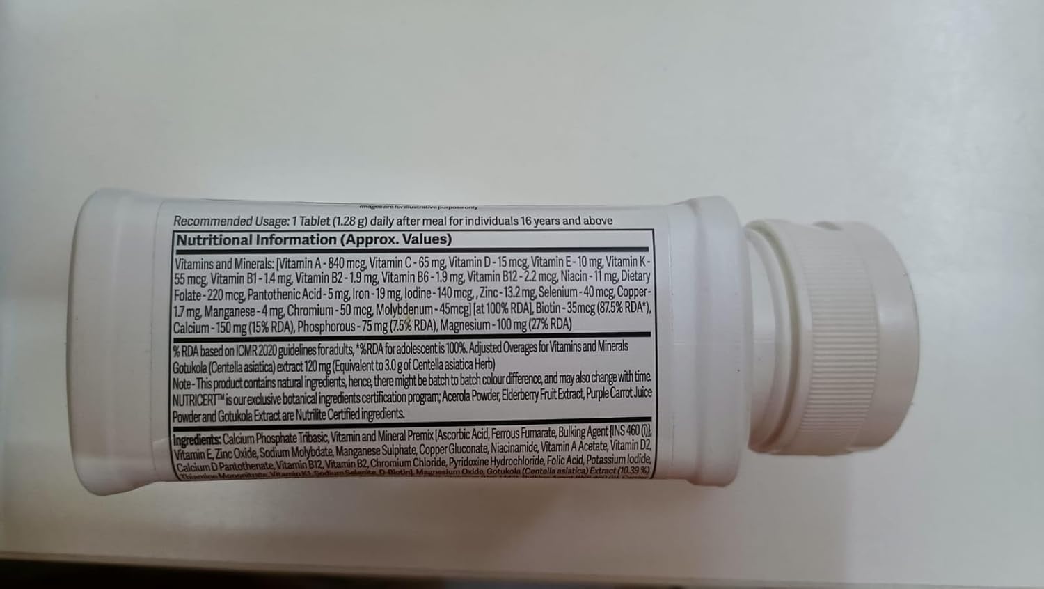 Daily Plus 120 Tablet - Original Products, Multivitamin Supplement, 1 Count Pack, Essential Nutrients with Daily 120 Tablets for Optimal Health Daily Plus 120 Tablet - Original Products, Multivitamin Supplement, 1 Count Pack, Essential Nutrients with Daily 120 Tablets for Optimal Health