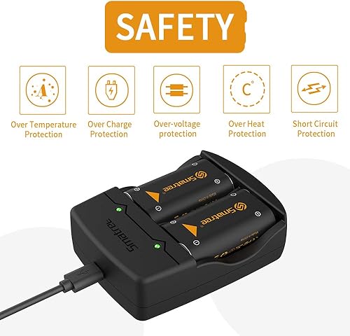 Vista 4 de Smatree - Batería recargable de 2600 mAh compatible con Xbox One Series XXbox OneXbox One SXbox One XXbox One Elite 2 paquetes