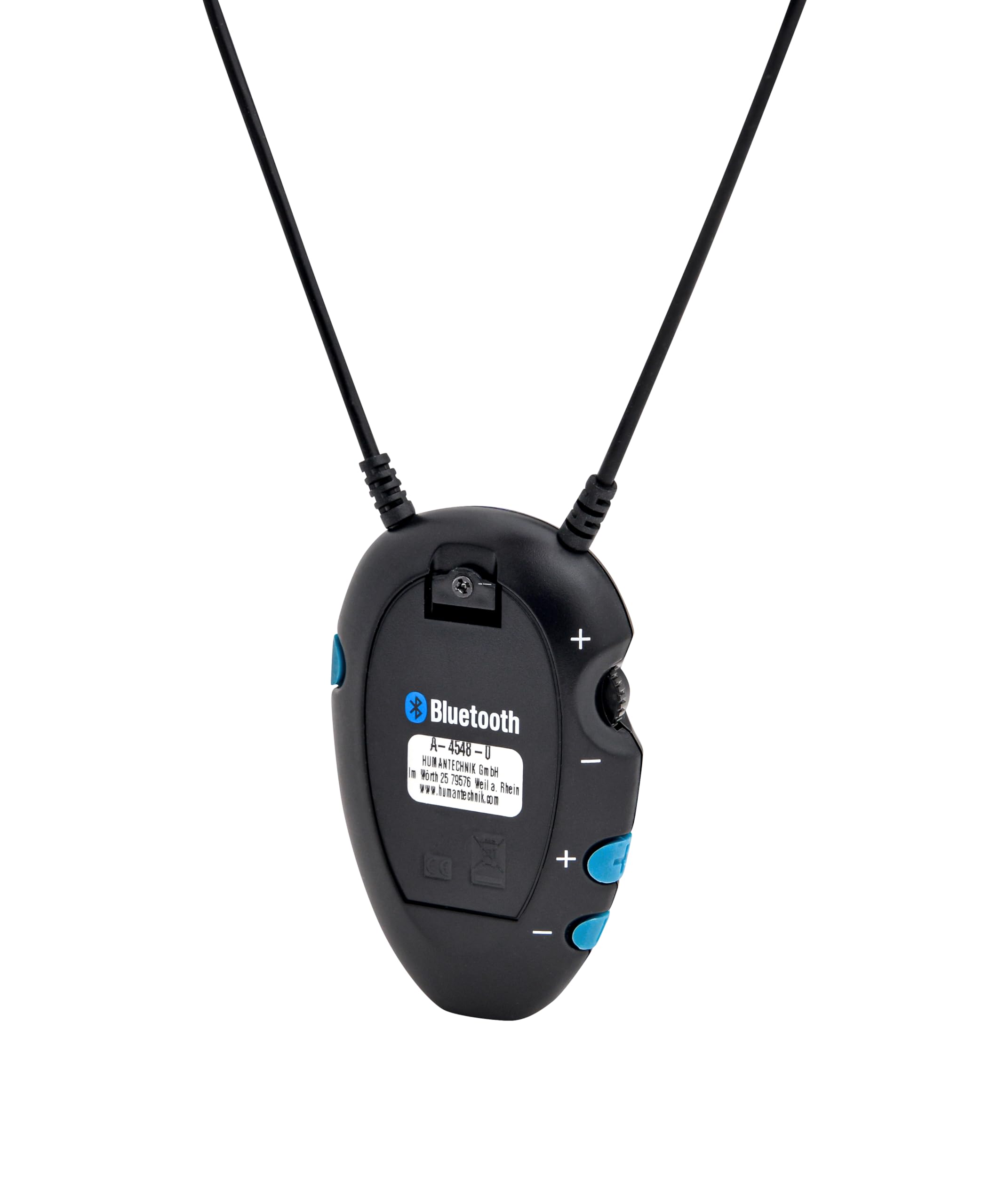 Humantechnik cm-BT2 - Amplificador auditivo Bluetooth para teléfono móvil con Correa telescópica y micrófono