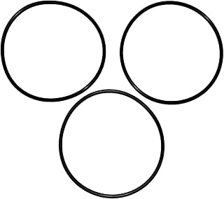 Captain O-Ring - GE KWGE25RG (WS03X10038) Replacement ORings for GE GXWH01C, CXWH08C, GXWH04F, GXWH20F, GXWH20S, GXRM10 & GX1S01R Water Filters (3 Pack)