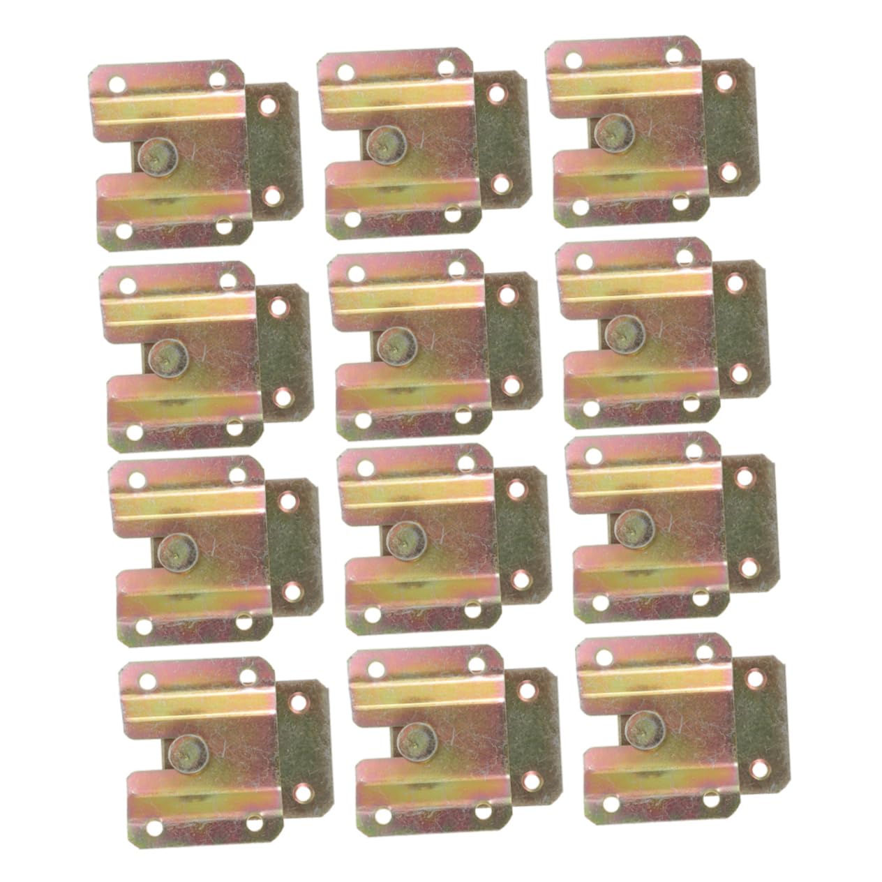 Holibanna 12 Pièces Support de Cadre Photo Interlockant de Crochets pour Accrocher Miroirs et Art Fixation Robuste pour Meubles comme Armoires et Bibliothèques