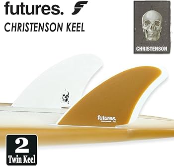 フィン サーフィン ツインフィン キールフィン クリステンソン キャプテンフィン Amazon | futures. フューチャー ツインキール フィン CHRISTENSON