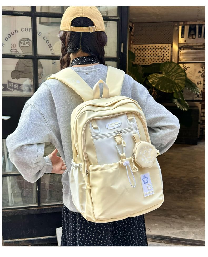Yashidun Purple College Backpack - Image 2