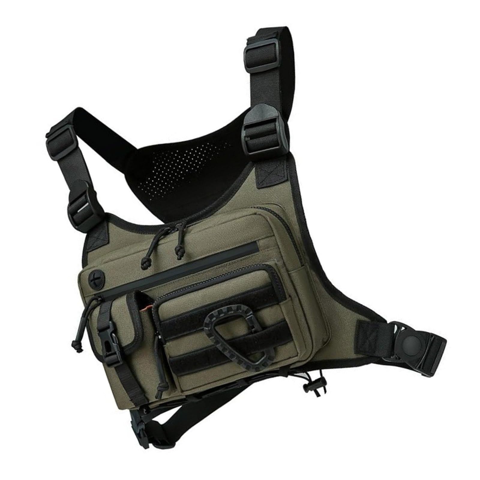Tacticals Bolsa de pecho para correr entrenamiento senderismo chaleco táctico para hombres