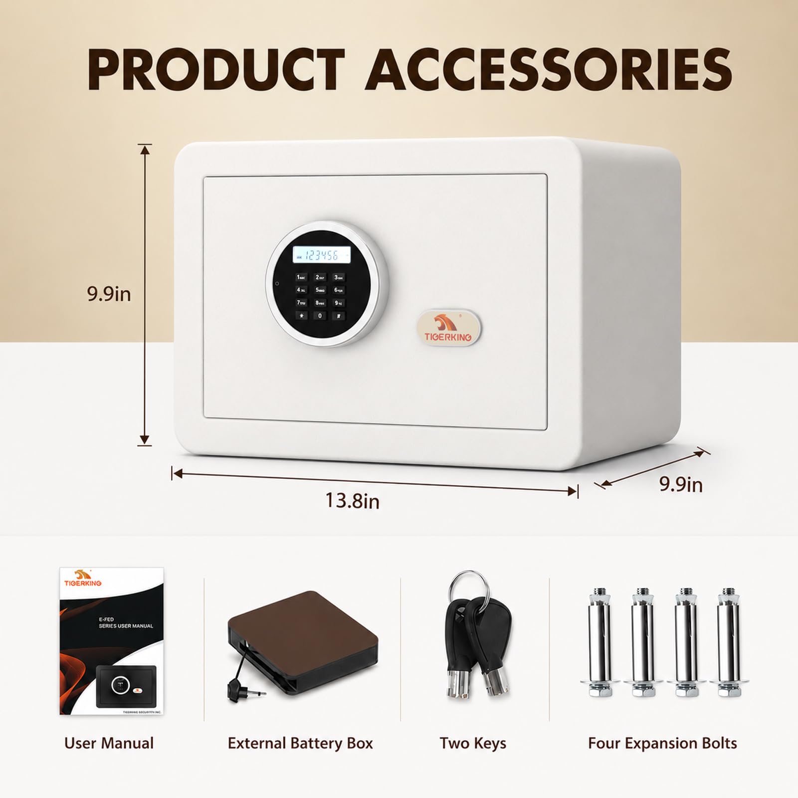 Digital Security Safe Box Fashion