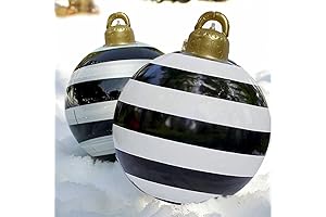 2PCS Large Christmas Inflatable Ball Decorations