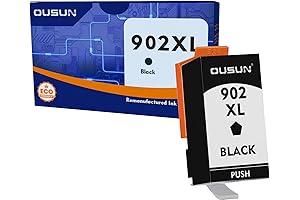 902XL Black High-Yield Ink Cartridge: Enhance Productivity and Print Quality for Your HP Printer