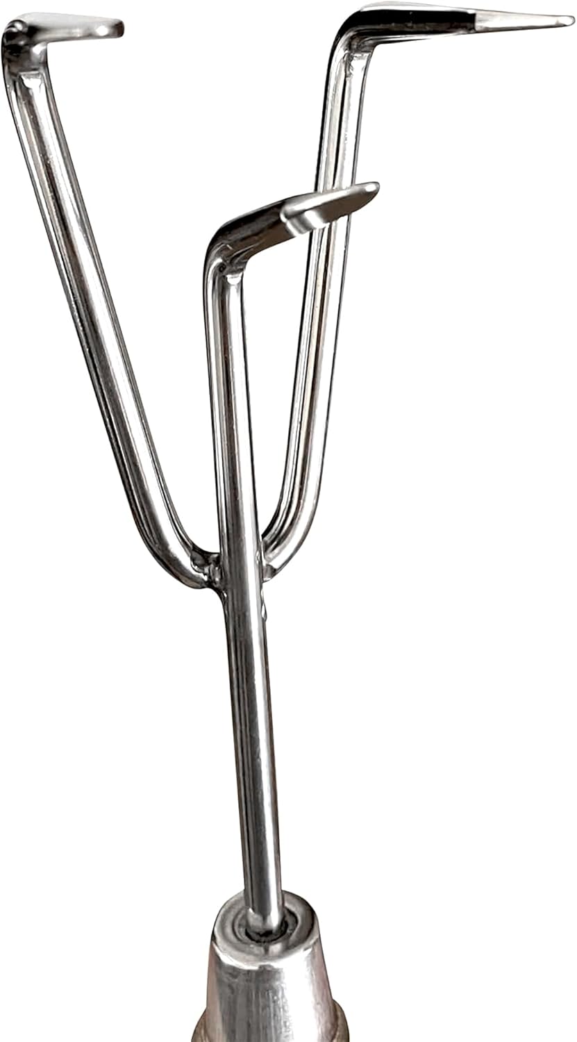 Garden Guru Eco Hand Cultivator Rake Tiller Tool- 100% Recycled Stainless Steel - Rust Resistant - FSC Certified Wood Ergonomic Handle - Great for Gardening Cultivating Loosening Weeding (2 Pack)