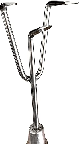 Miniatura 4 de Garden Guru - Herramienta ecológica para cultivar mano - 100% acero inoxidable reciclado, resistente a la corrosión, mango ergonómico de madera