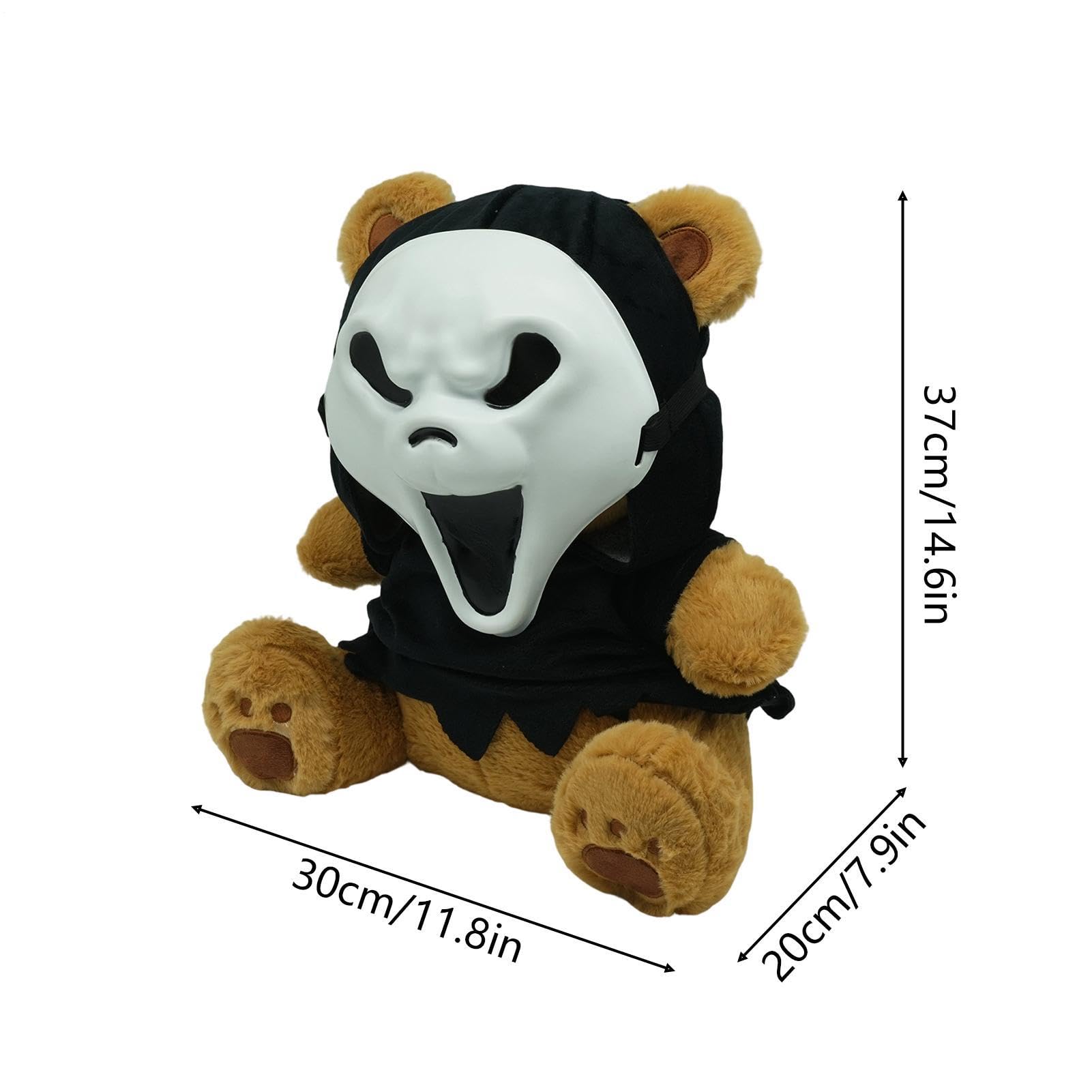 Halloween Pluszowy Niedźwiedź Dekoracja Domu Zabawka sezonowa