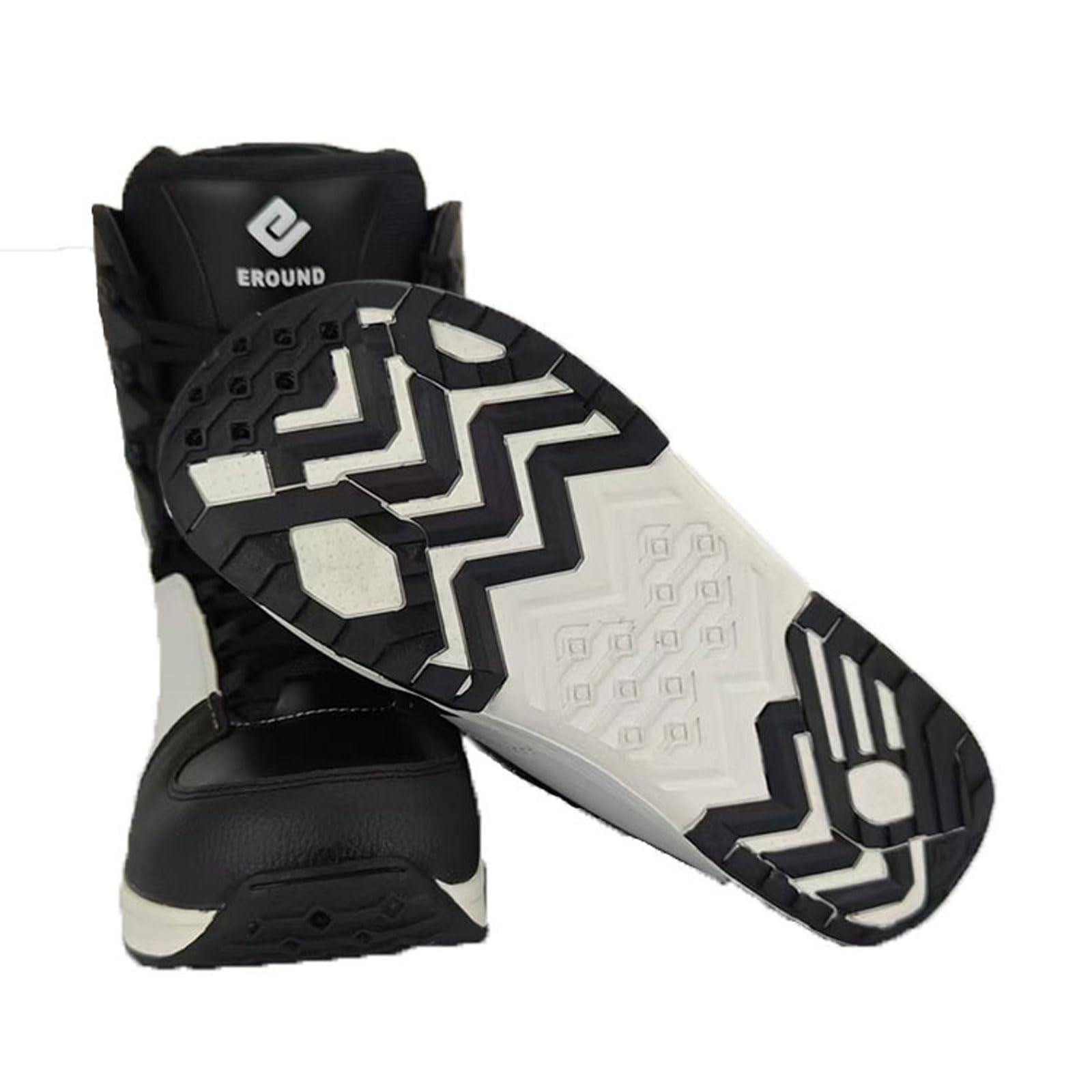 Botas de Snowboard para Hombre Mujer,All Mountain Freeride Freestyle Bota Blanda Zapatos de Snowboard Niños Agarre Firme y Antideslizante Ajuste cómodo Todas Las Tallas 28-46
