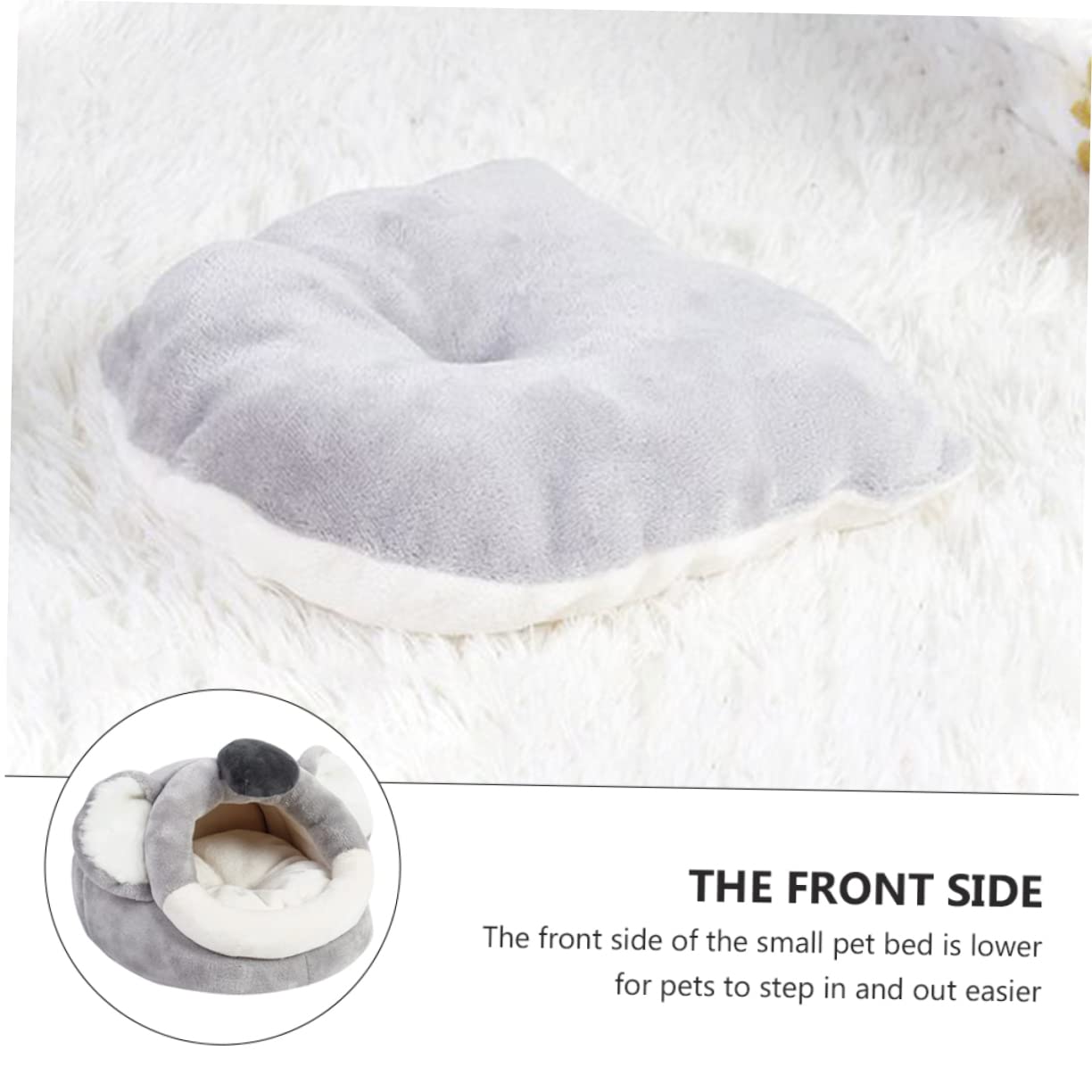 DOITOOL Maison pour Petit Animal de Grotte, Nid Koala Chaud et Confortable