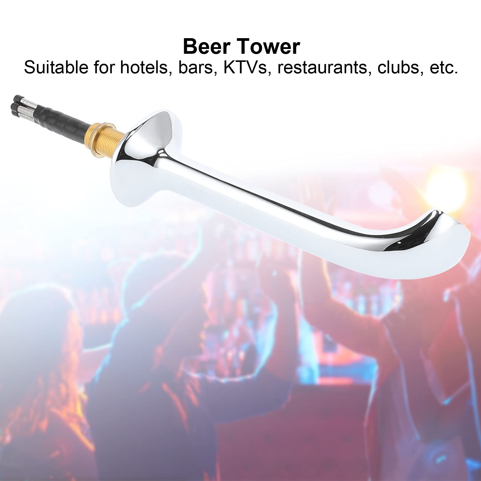 Double-Headed G5/8 Beer Tower - Draft Beer Dispensing Equipment For Homebrewing - Brewing Parts And Supplies on Fridge.com - View 6