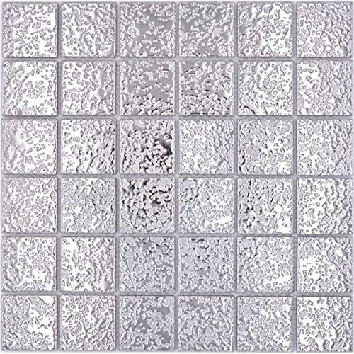 Plaque Carrelage Mosaique Blanc Un mat 4 cm Ideal cuisine en vrac