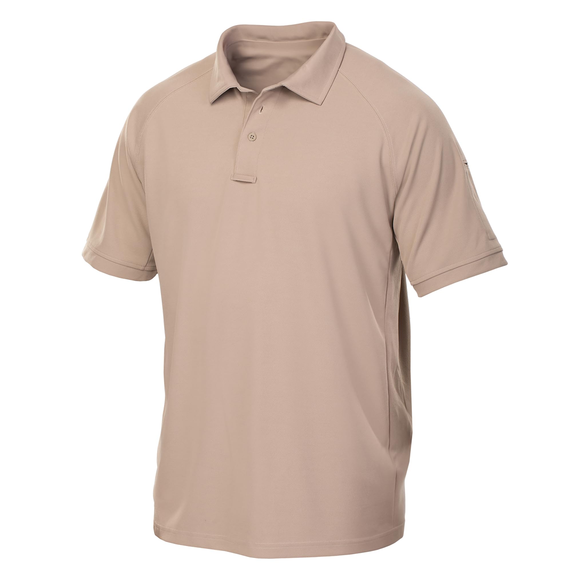 Vertx Herren Taktisches Poloshirt Kurzarm Feuchtigkeitstransport Temperaturregulierend Outdoor Performance für Polizei Sicherheit Polo (1er Pack)