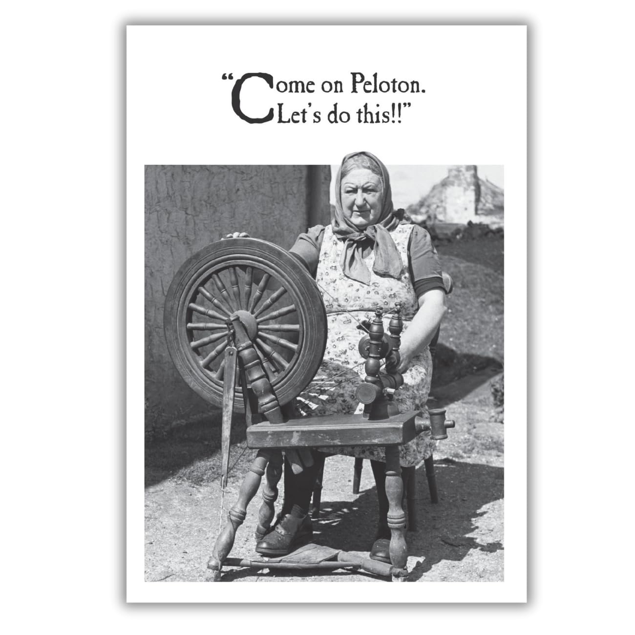 On The Ceiling, Funny Birthday Card, Happy Birthday Card for Her, Generic Birthday Card