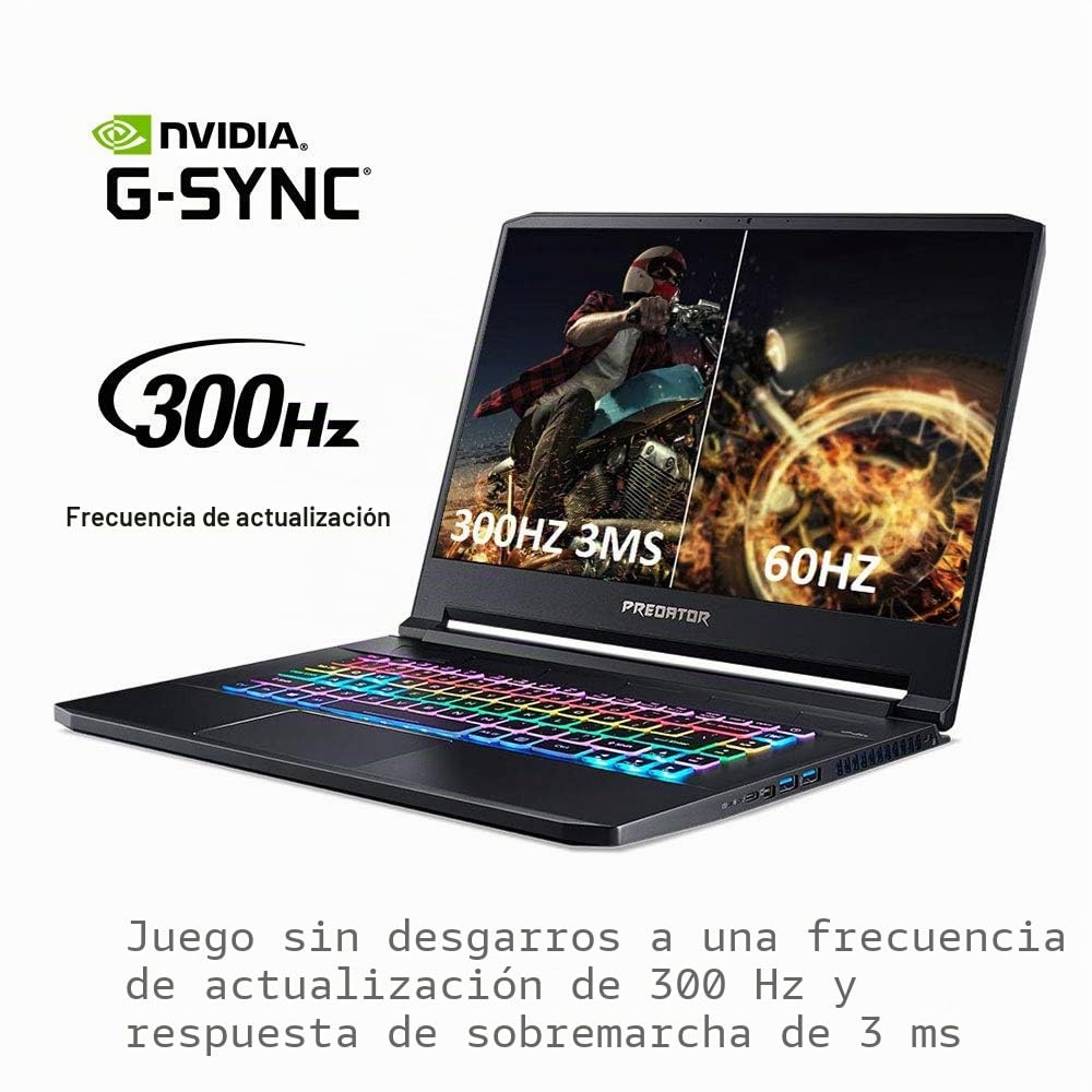 Acer Predator Triton 500 PT515-52-73L3 Gaming Laptop, Intel