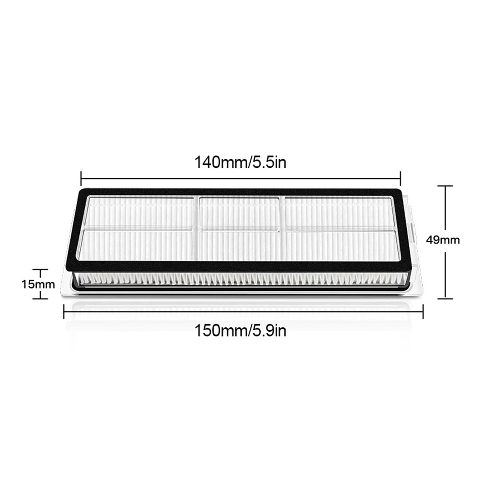 Szczotka, ściereczka do mopa, filtr, kompatybilny z Xiaomi 1C 1T 2C STYTJ01ZHM SKV4093GL Kompatybilny z Dreame F9 Robot Vacuum Cleaner Akcesoria zamienne (kolor: SMT305-5PCS)