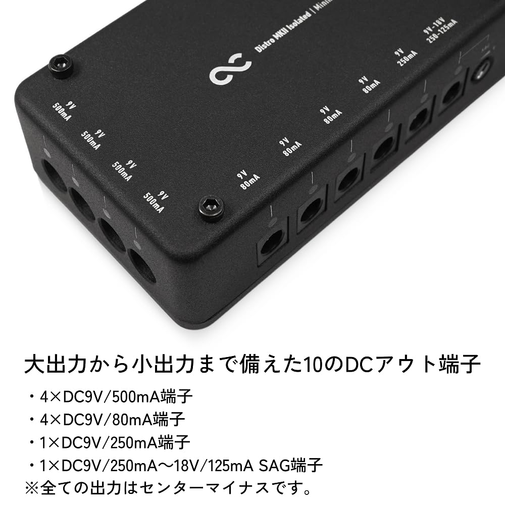 ギター One Control Minimal Series Distro MKII Minimal Series Distro MKII Isolated (OC-M-PD2-ISO) – One