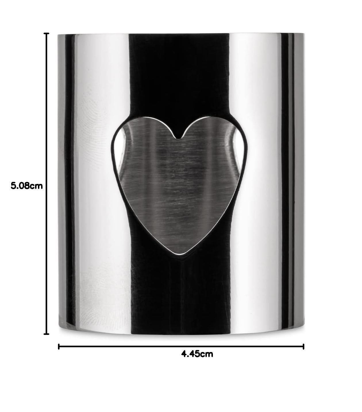 Alessi AKK10 H Girotondo Napkin Ring, Heart, Silver : Amazon.ca: Home