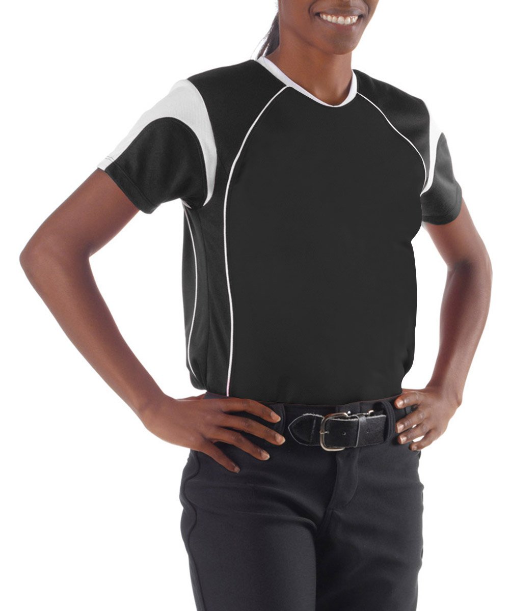NG3260 Top ¨¤ bretelles color block pour jeunes - noir et blanc, moyen