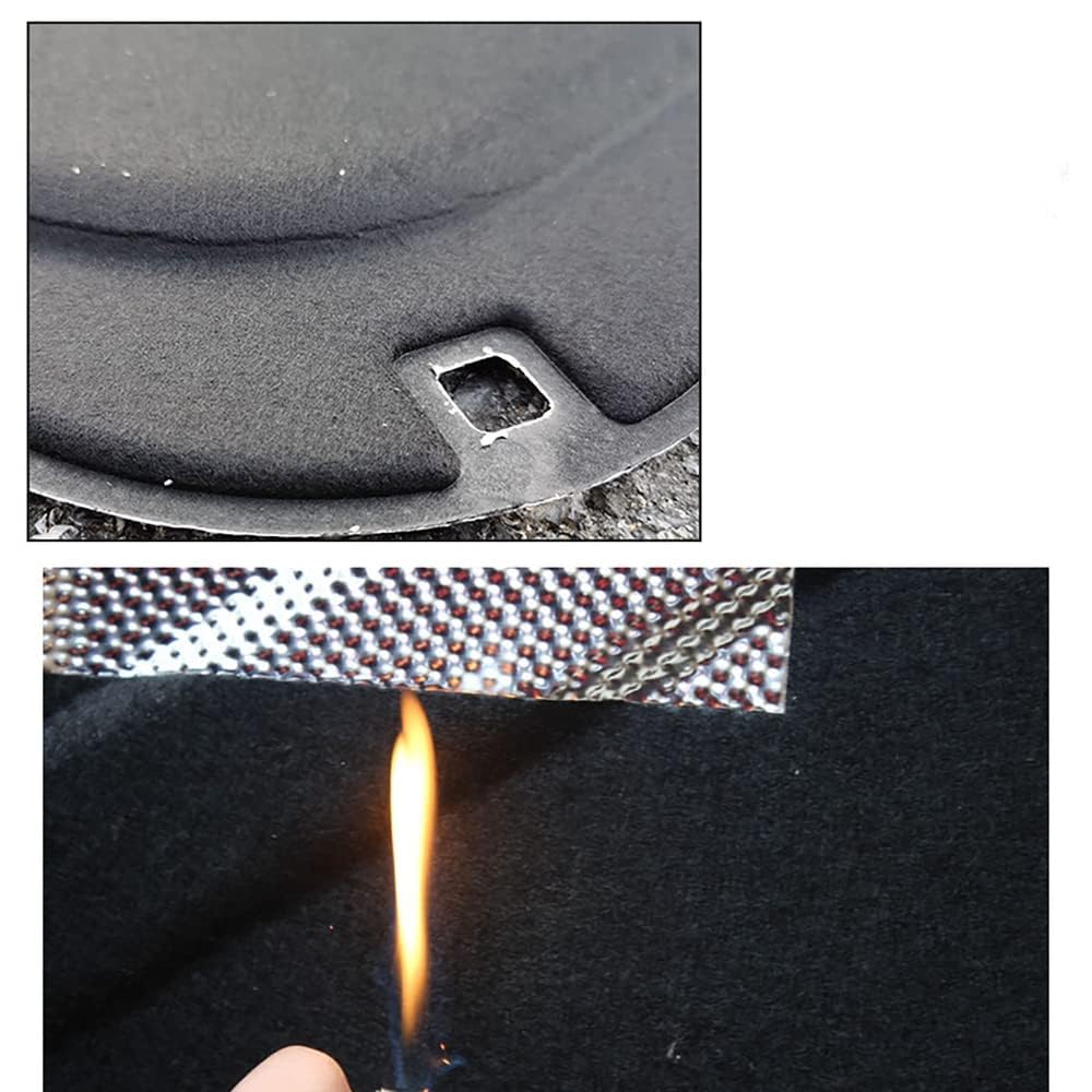 Cotone Isolante Acustico per Cofano Anteriore Auto per Jetta VS5 2019,Isolamento del Cofano del Cofano, Isolamento Acustico del vano Motore,Type B