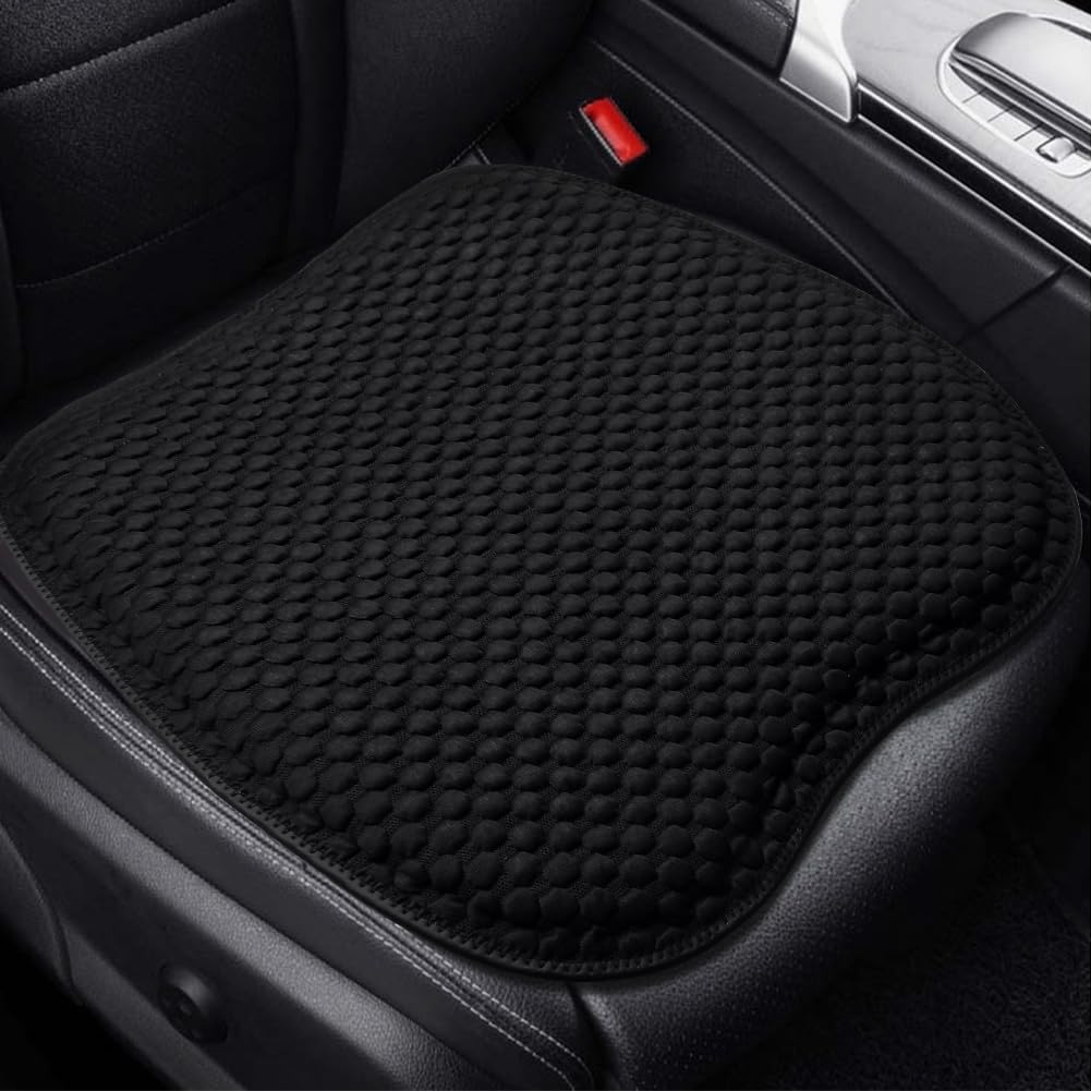 ACBAGI Cojín de asiento de coche, cojín de asiento del conductor, cojín de gel para coche, silla de oficina y silla de casa (47 x 47 cm)