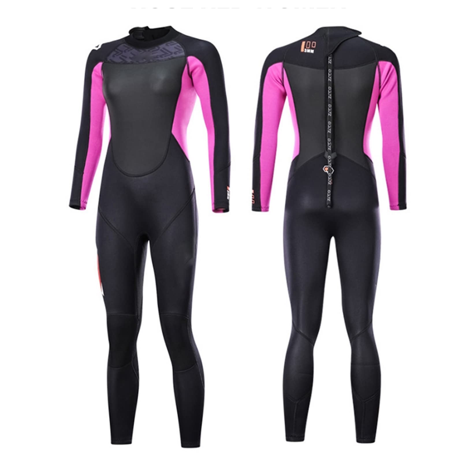 Muta da Sub Muta all-in-One da 3 Mm in Neoprene Premium Ad Alta Elasticità Tuta da Snorkeling da Surf per Adulti