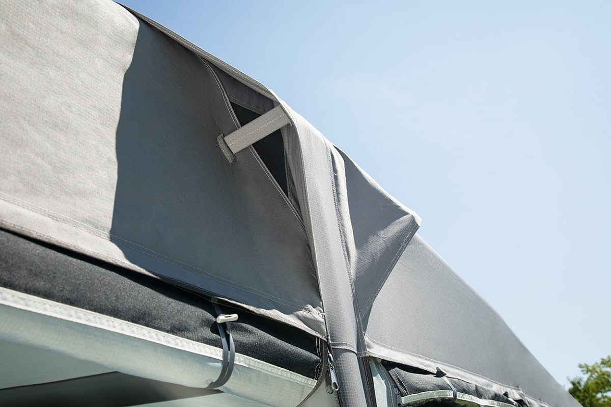 DWT - aufblasbares Vorzelt - Wohnwagen - Scala Air 280 - herausnehmbare Vorder- und Seitenwände - Ganzzelt 280 cm Tiefe - Air-In-System